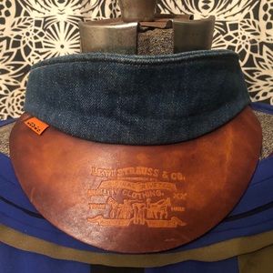vintage orange tab Levi’s visor